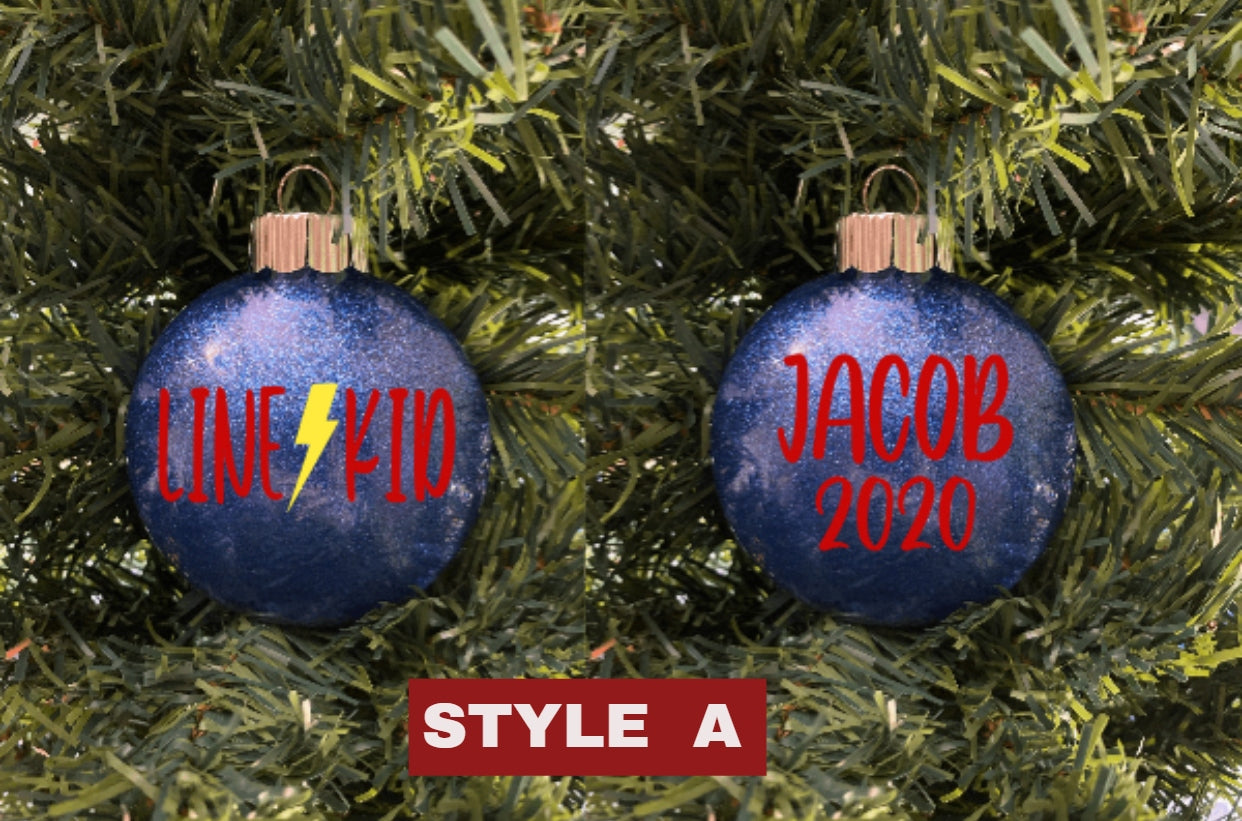 Line Kid/Baby Ornament