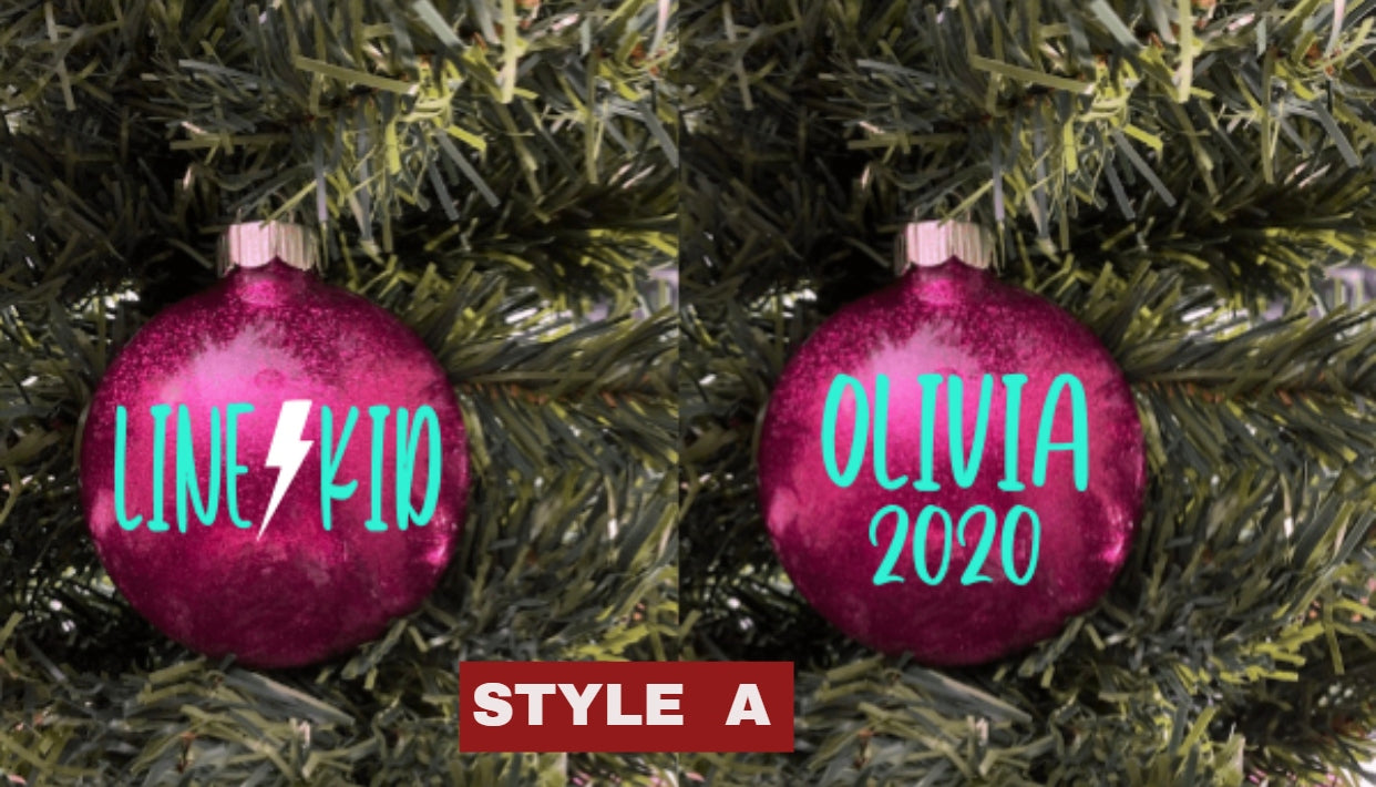 Line Kid/Baby Ornament