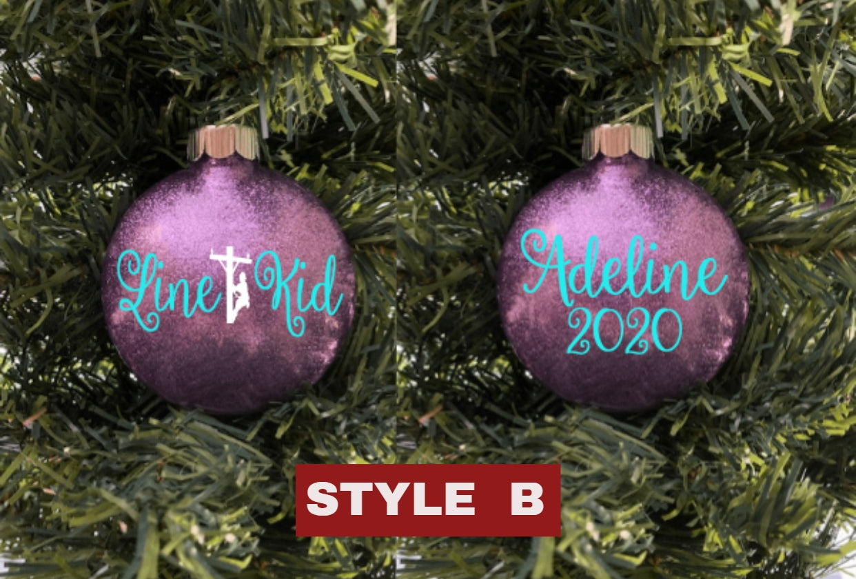 Line Kid/Baby Ornament