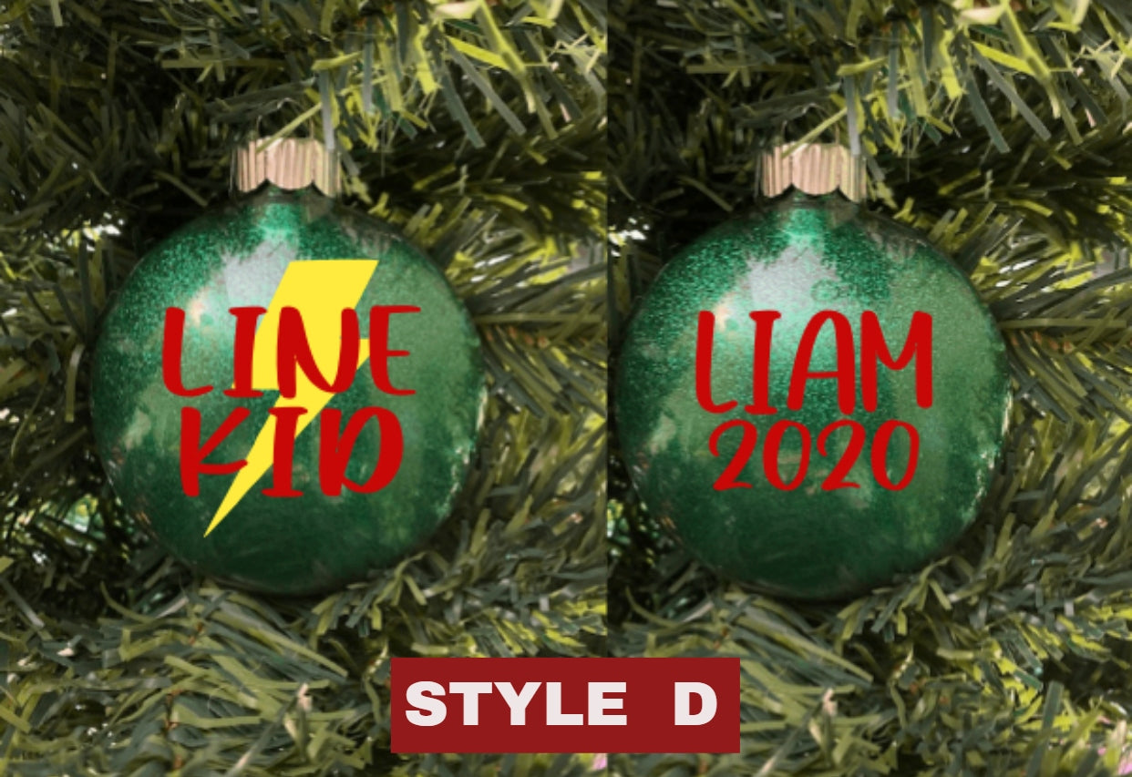 Line Kid/Baby Ornament