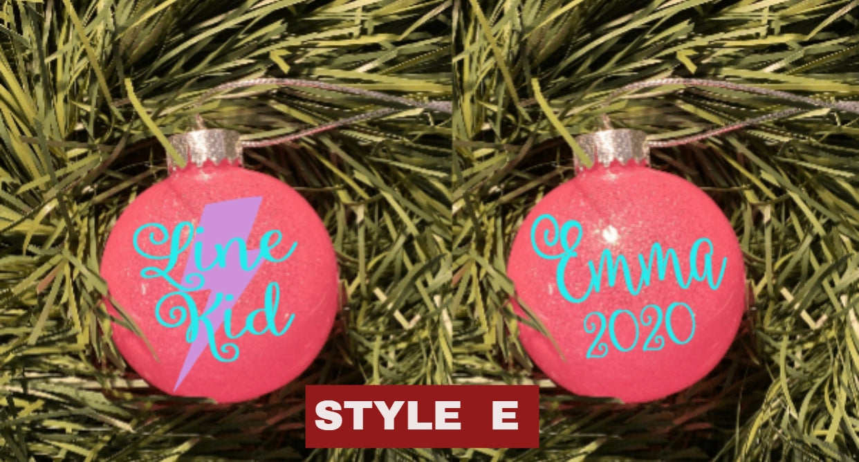 Line Kid/Baby Ornament