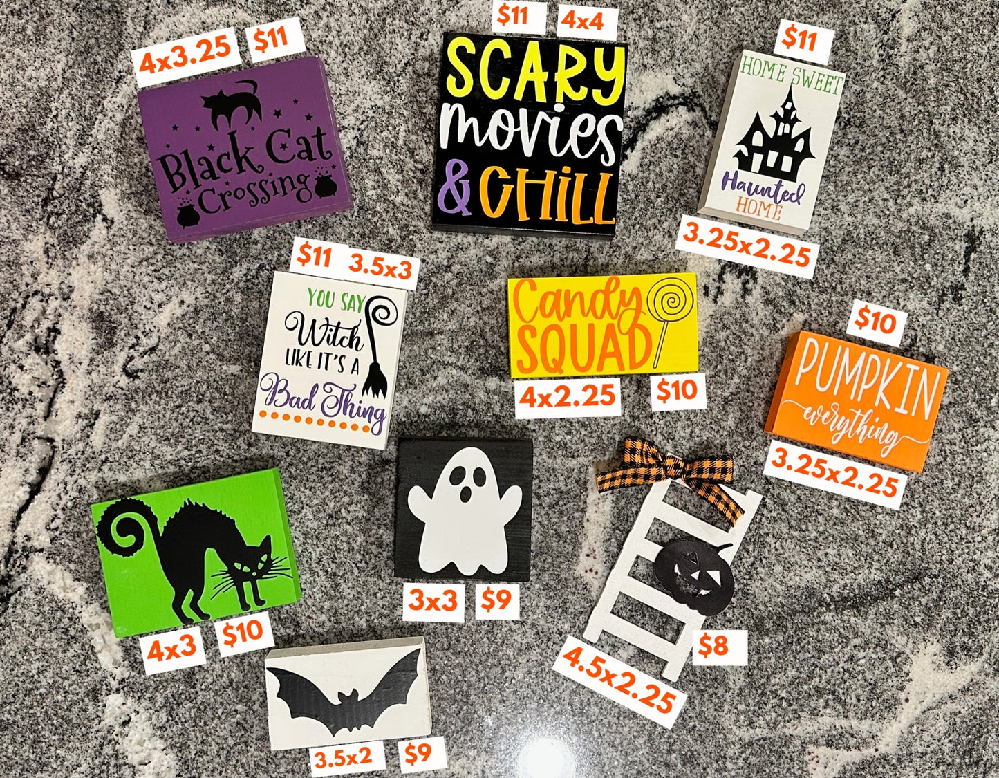 Halloween Tiered Tray Decor