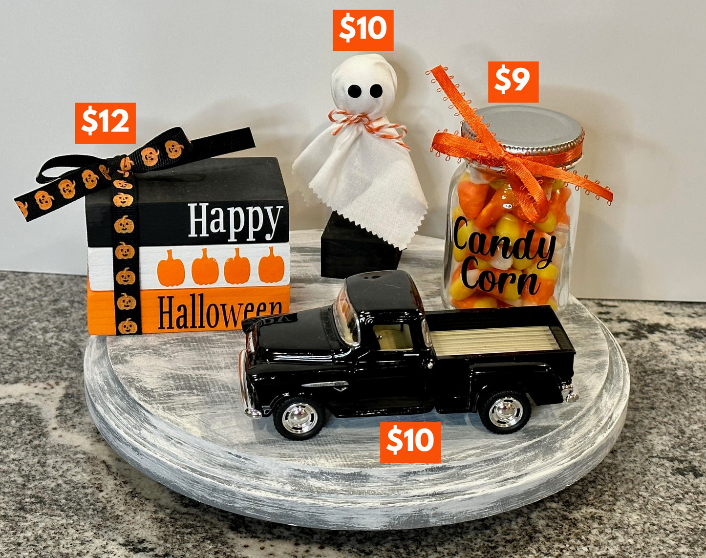 Halloween Tiered Tray Decor