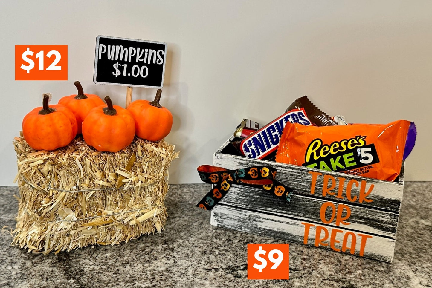 Halloween Tiered Tray Decor