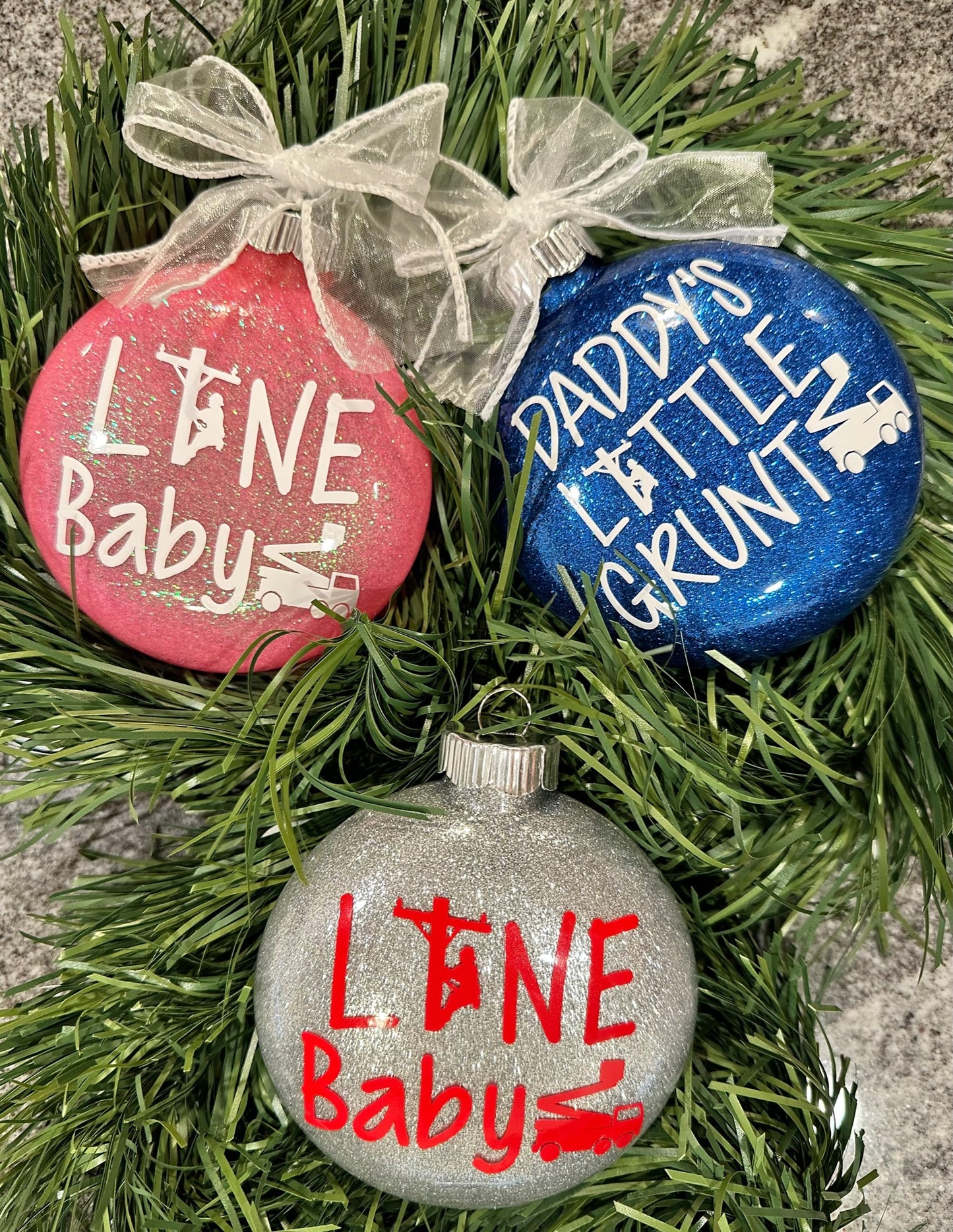 Line Kid/Baby Ornament