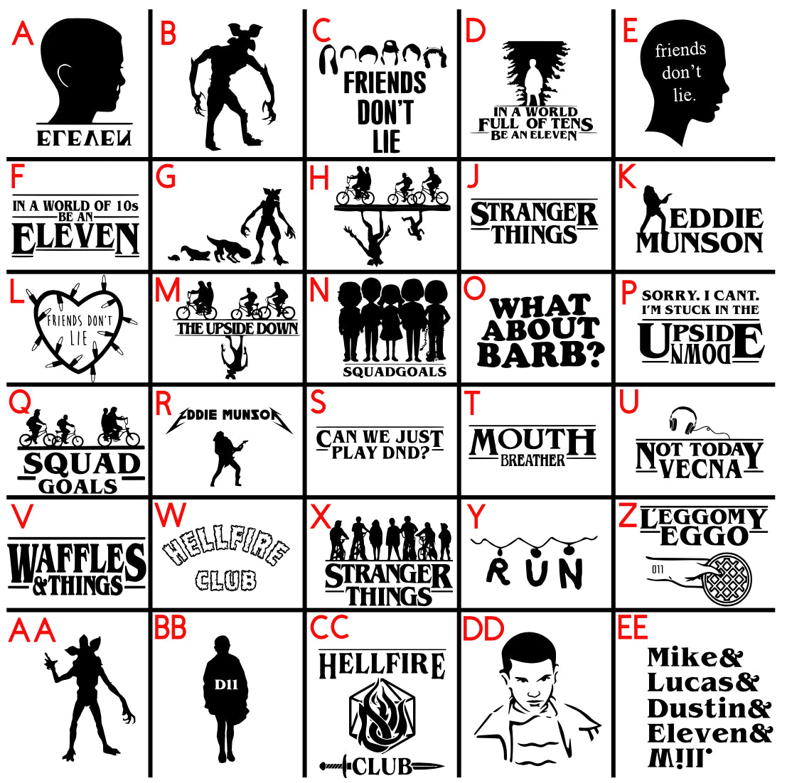 Stranger Things Ornament