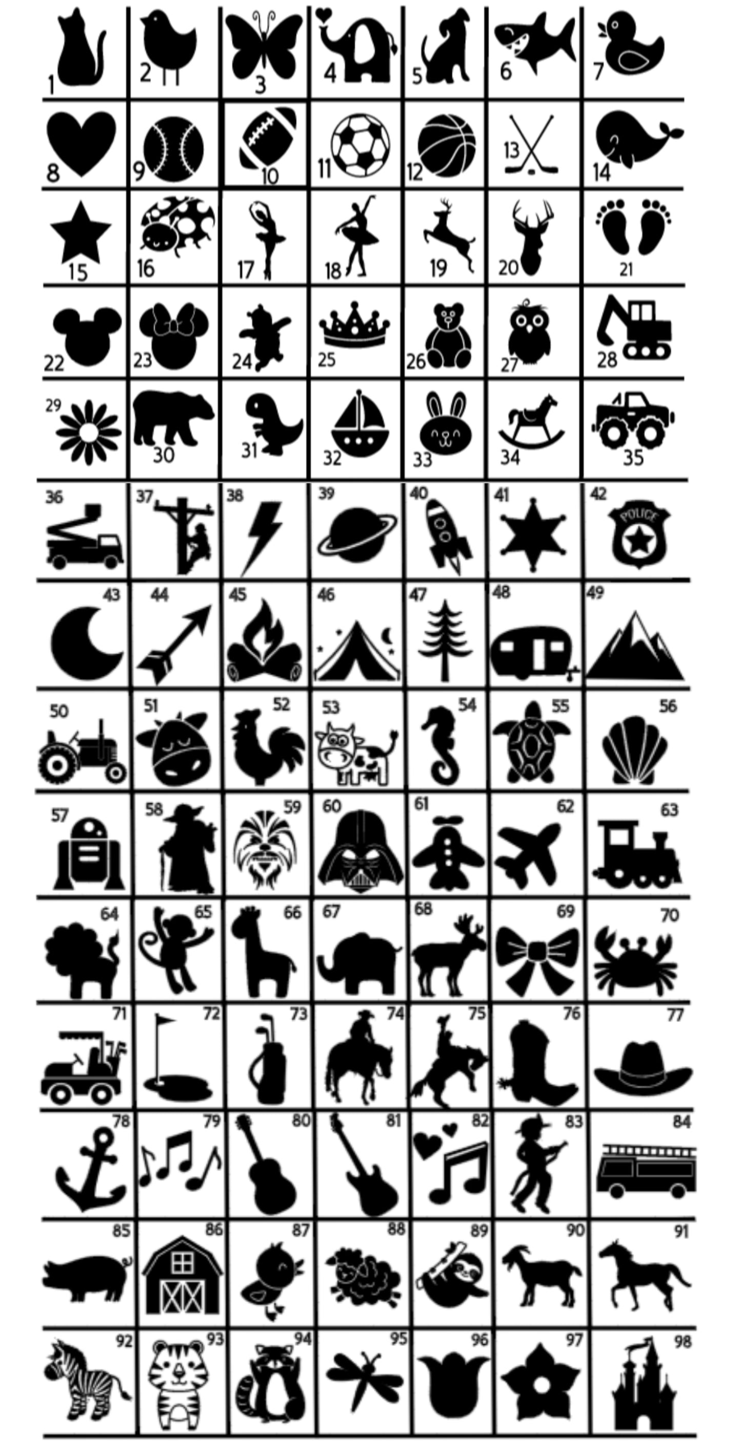 Baby Milestone Chalkboard