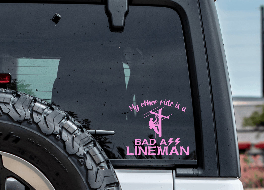 Lineman/Line Wife/Line Babe/Line Life Sticker