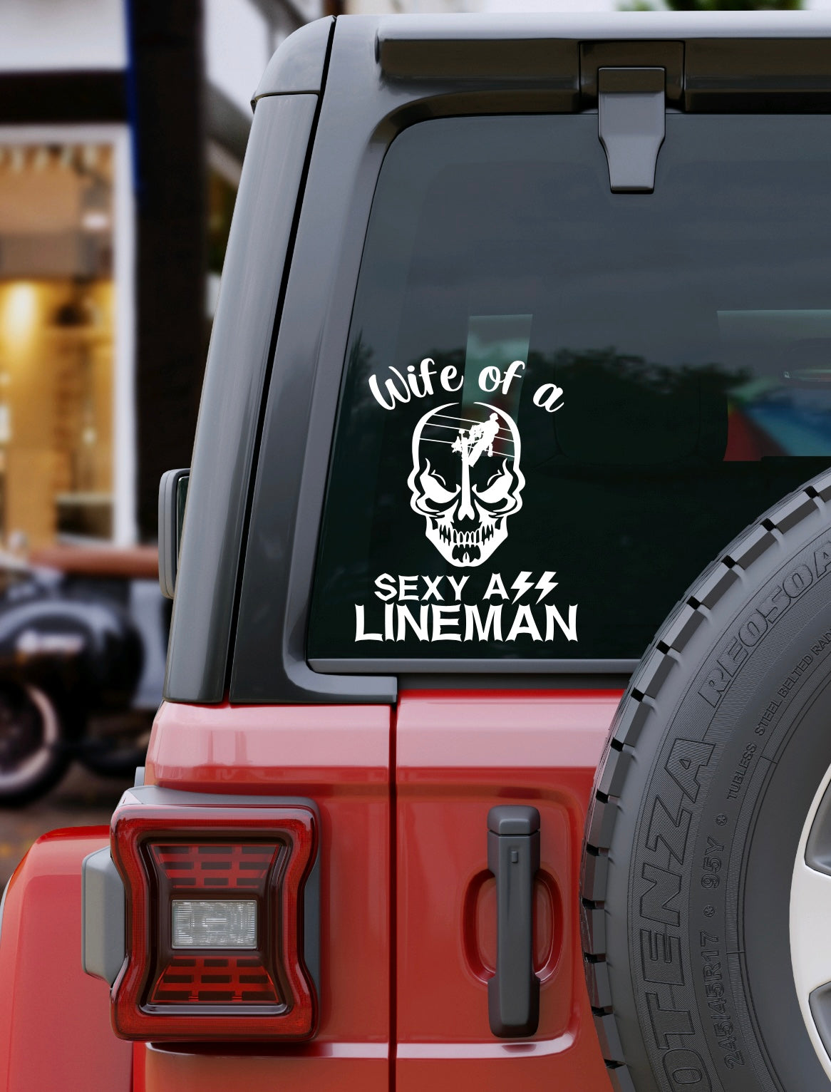 Lineman/Line Wife/Line Babe/Line Life Sticker