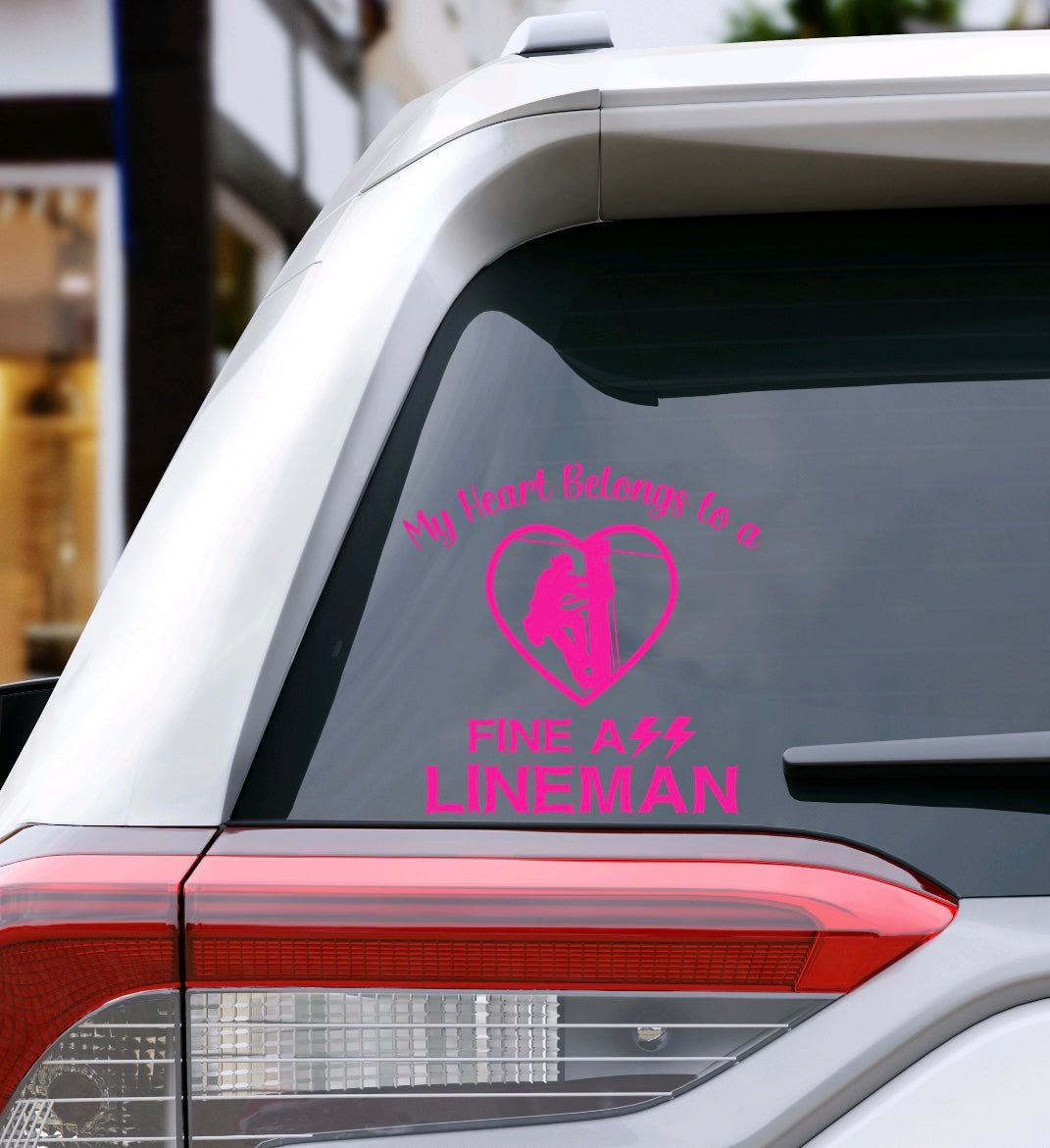 Lineman/Line Wife/Line Babe/Line Life Sticker