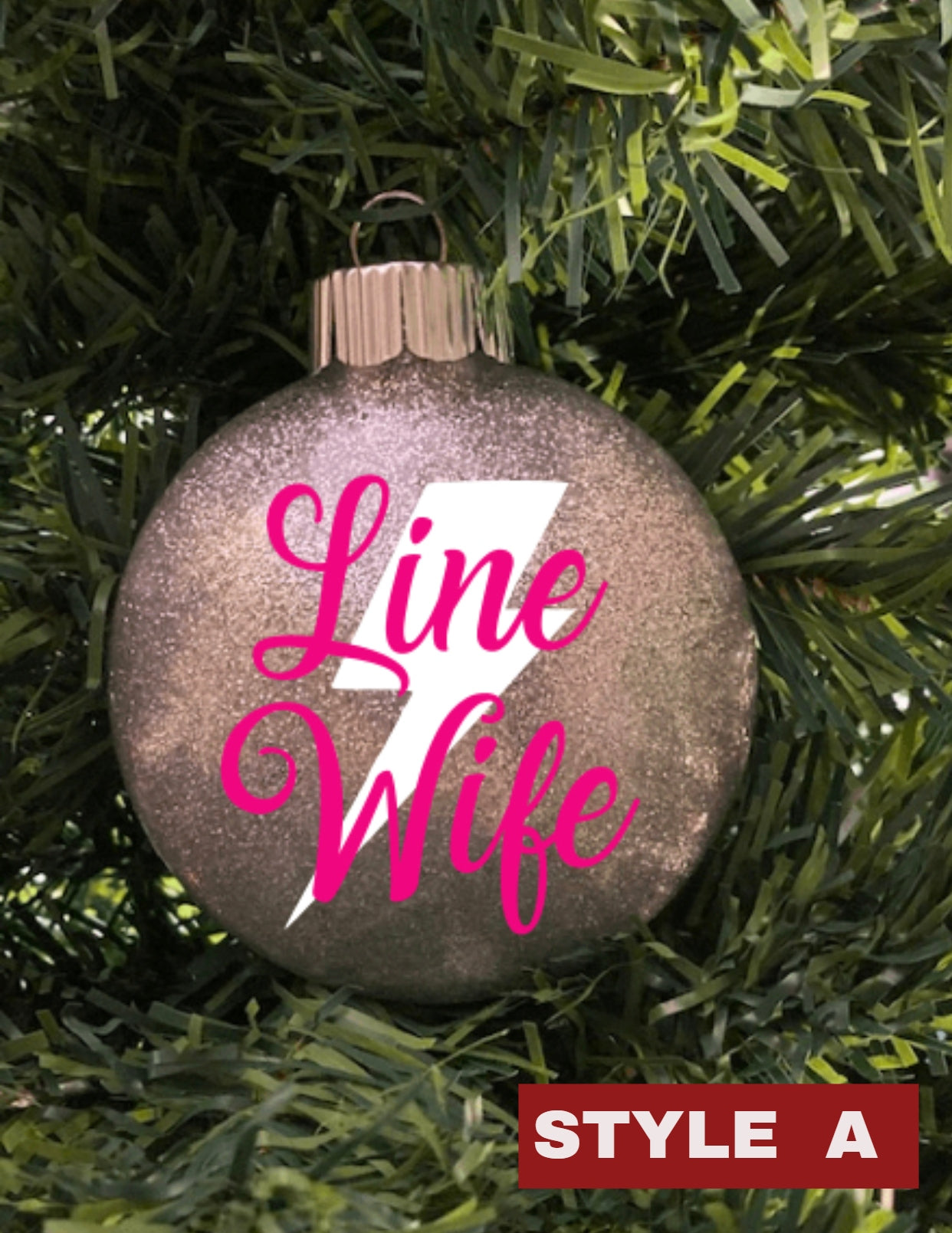 Line Wife/Line Babe Ornament