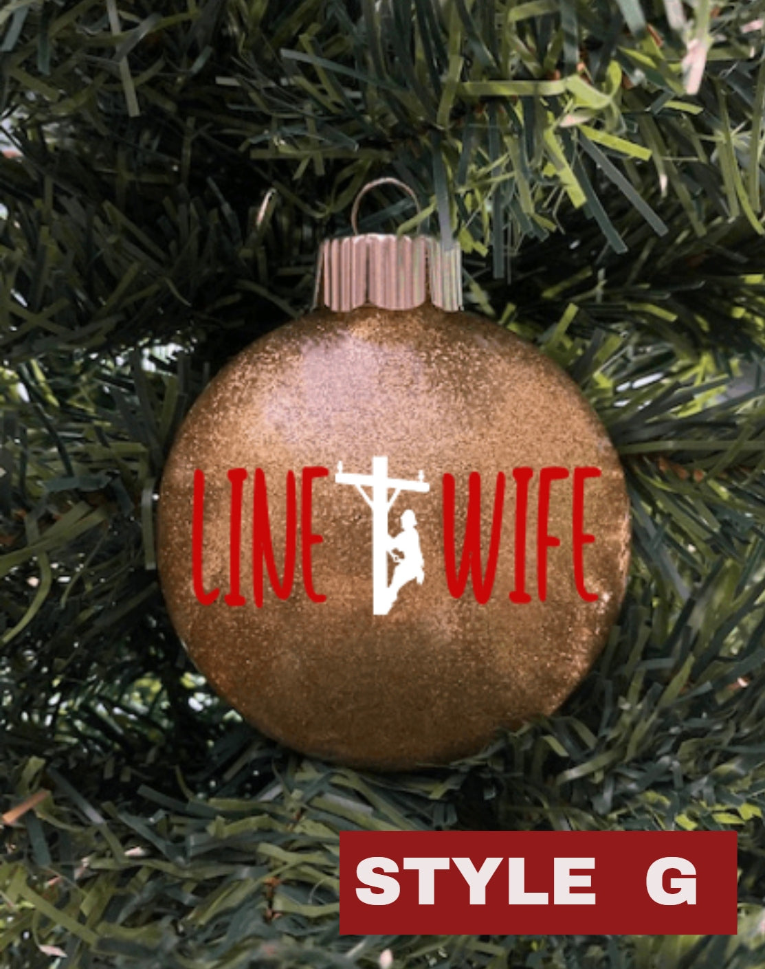 Line Wife/Line Babe Ornament