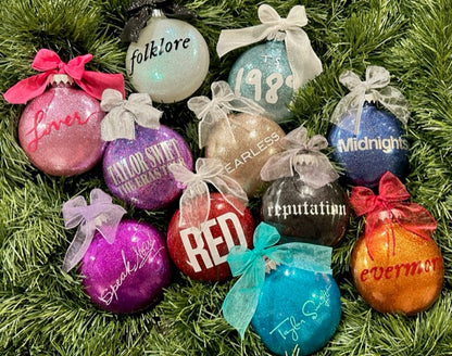 Taylor Swift Eras Ornaments