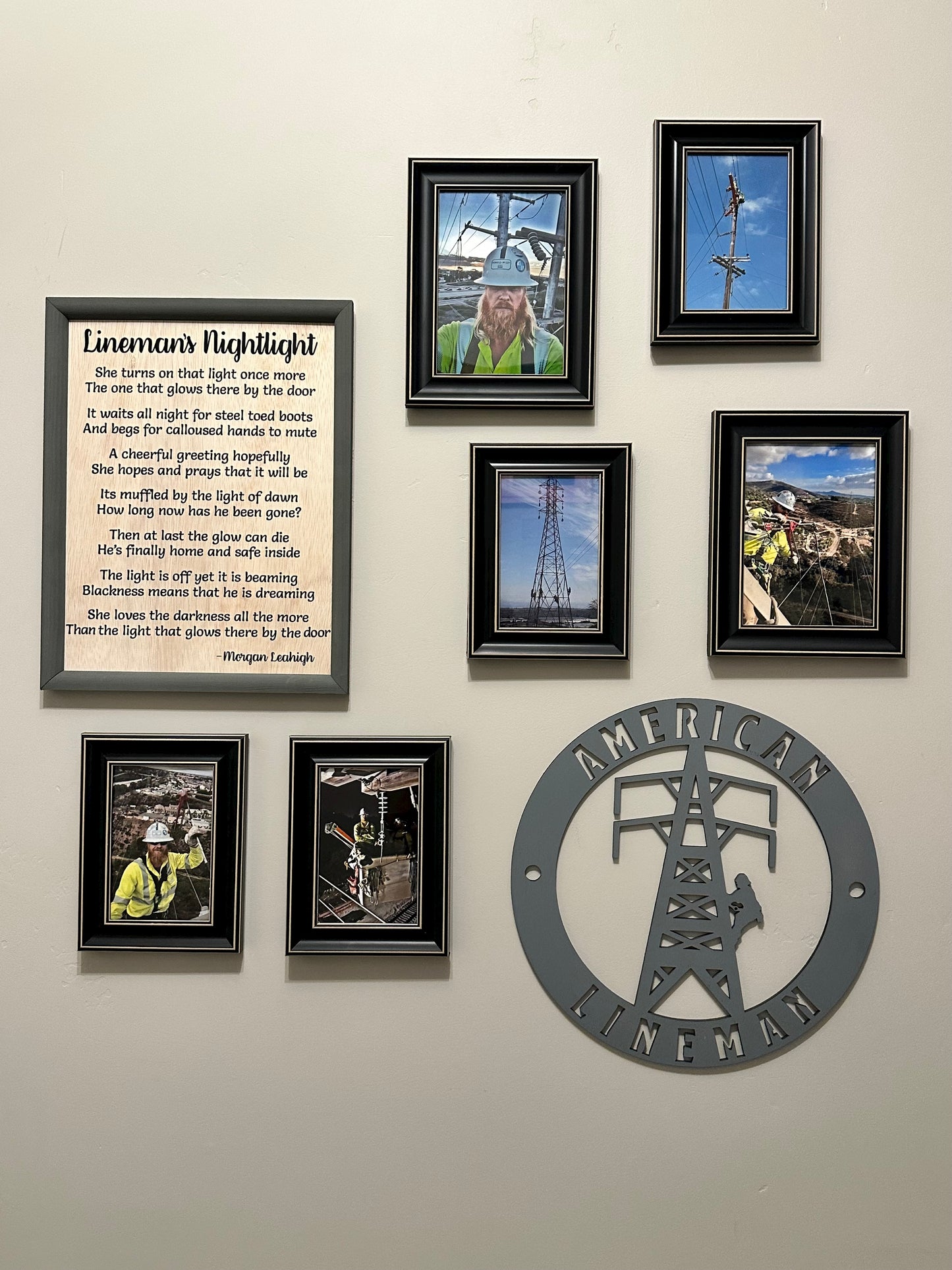 Lineman's Nightlight Sign