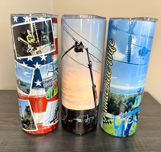 Customized Line Life Tumblers