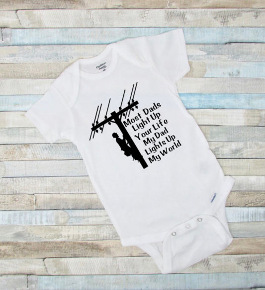 Lineman Baby Onesie