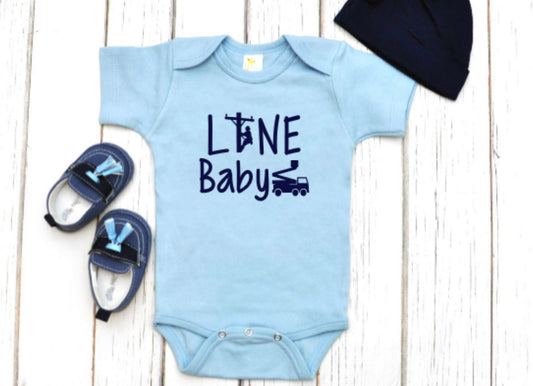 Lineman Baby Onesie