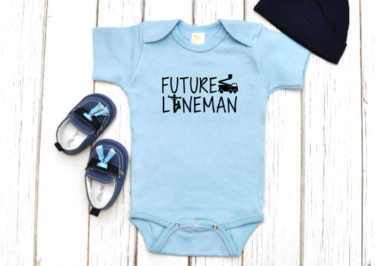 Lineman Baby Onesie