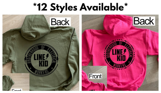 Line Kid Tee/Hoodie/Zip Up